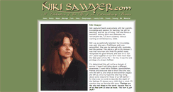 Desktop Screenshot of nikisawyer.com